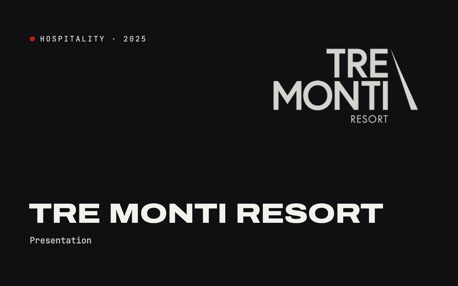 Tre Monti Resort